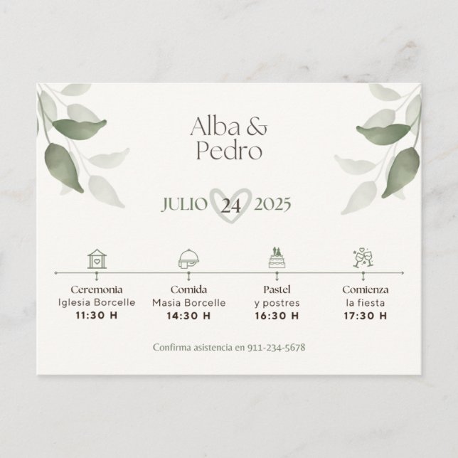 Wedding Invitation (Front)