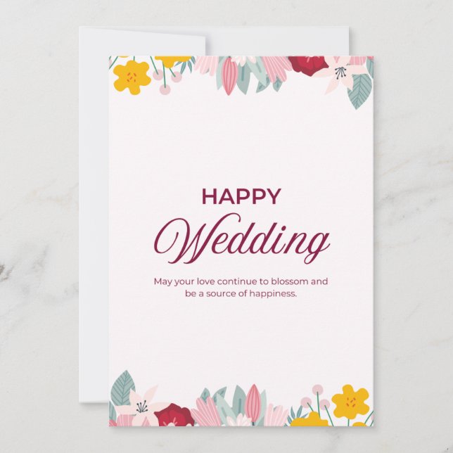 Wedding Invitation (Front)