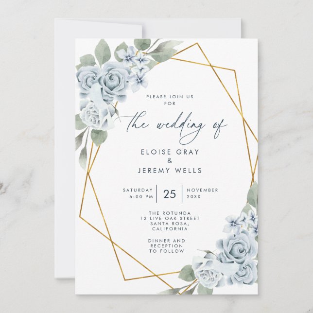 Wedding Invitation  (Front)