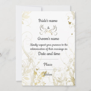 Wedding Invitation