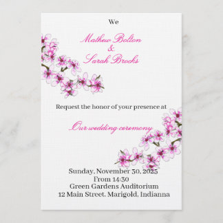 Wedding Invitation