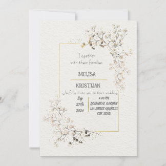 Wedding invitation