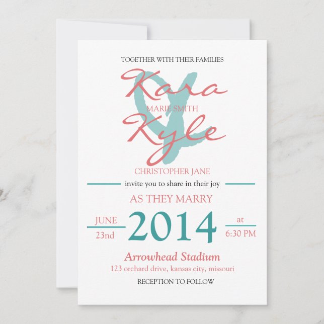 Wedding Invitation (Front)