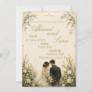 wedding invitation