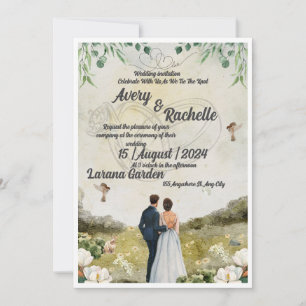Wedding invitation  