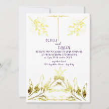 Wedding invitation