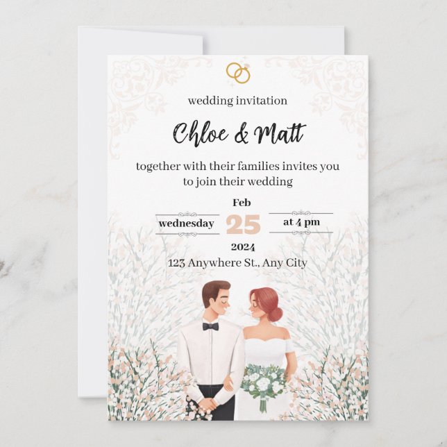 Wedding  invitation (Front)