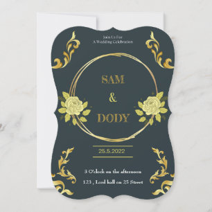 Wedding invitation 