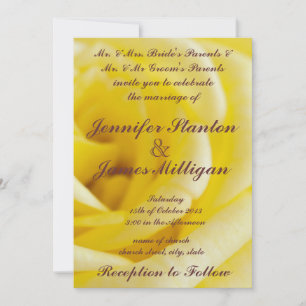 Wedding invitation