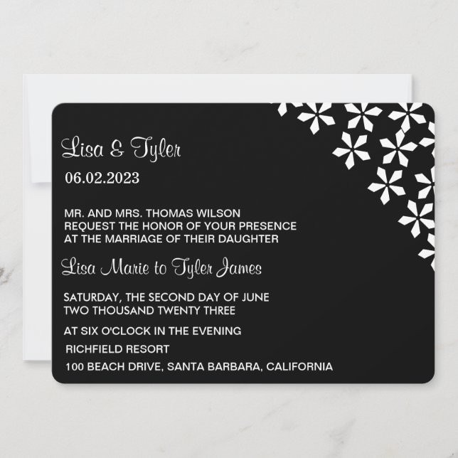 Wedding Invitation (Front)