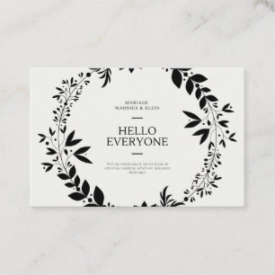 wedding invitation