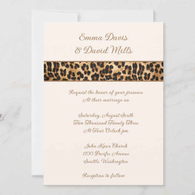 Wedding Invitation (Front)