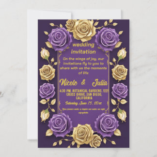 wedding invitation