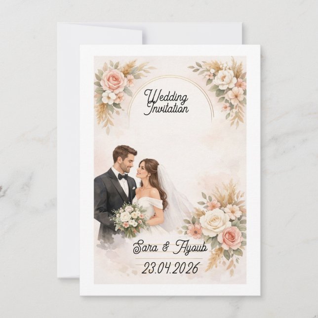 wedding Invitation (Front)