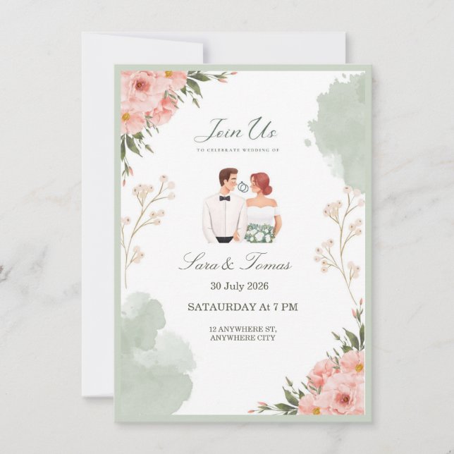 Wedding invitation (Front)