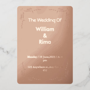 Wedding Invitation