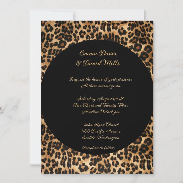 Wedding Invitation (Front)