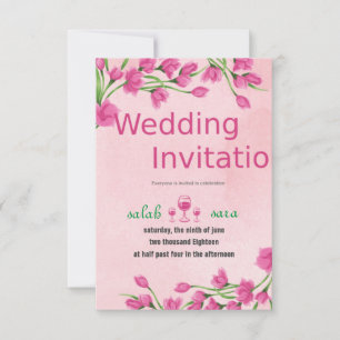 wedding invitation