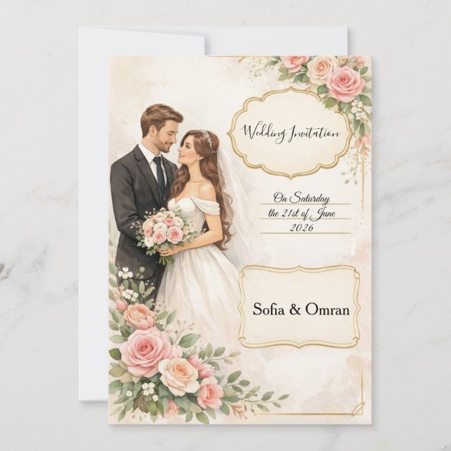 Wedding Invitation (Front)