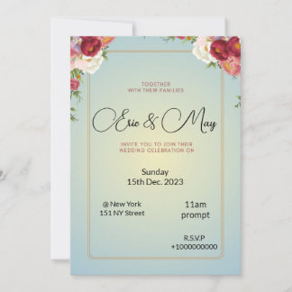 Wedding Invitation