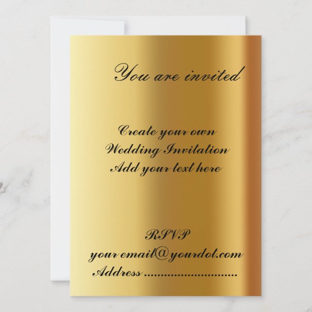 Wedding Invitation 2 (Front)