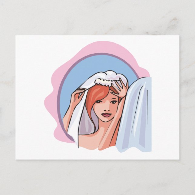 Wedding Invitation 42 Postcard (Front)