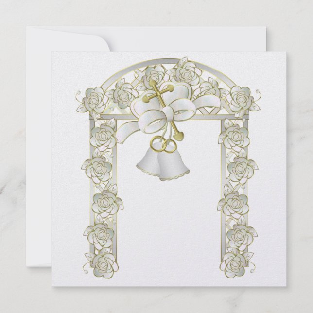 Wedding Invitation 5.25" x 5.25" (Front)