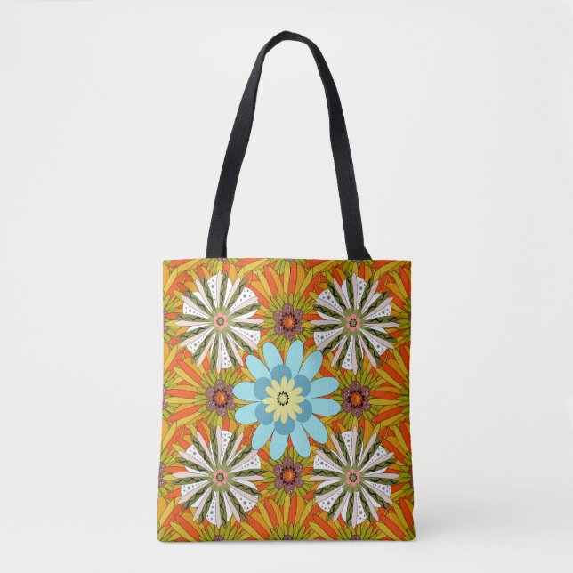 Wedding invitation. Abstract floral background. Ab Tote Bag (Front)