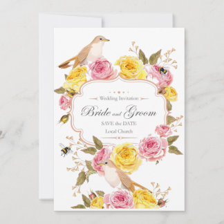 Wedding invitation anniversary card