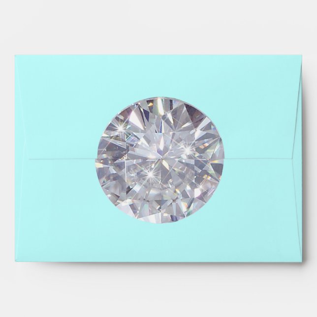 Wedding Invitation, Announcement & Card Envelopes (Back (Top Flap))