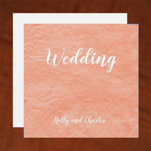 Wedding Invitation. Beautiful Parchment Effect. Invitation