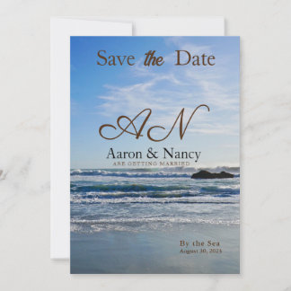 Wedding Invitation By the Sea
