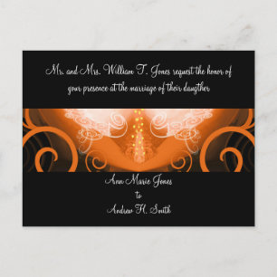 Wedding Invitation Cala Lily