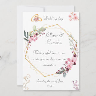 wedding invitation card
