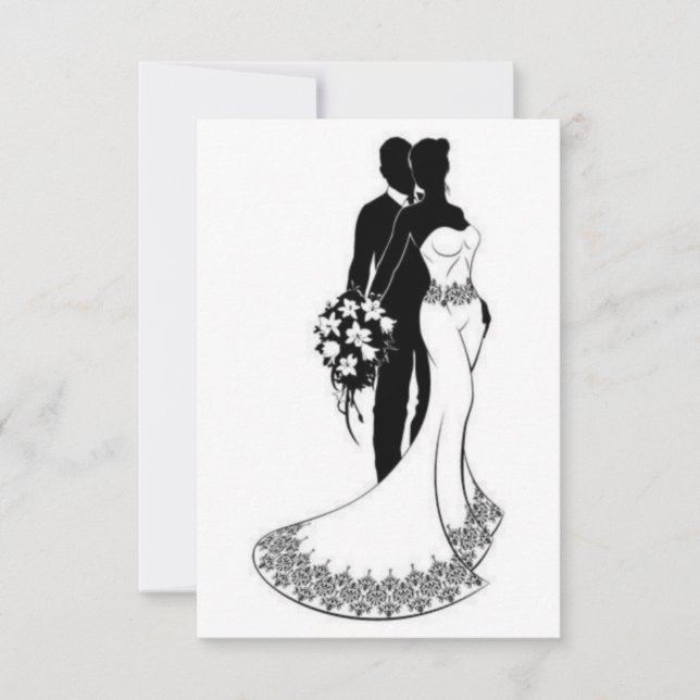 Wedding invitation card (Front)