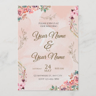 Wedding Invitation Card