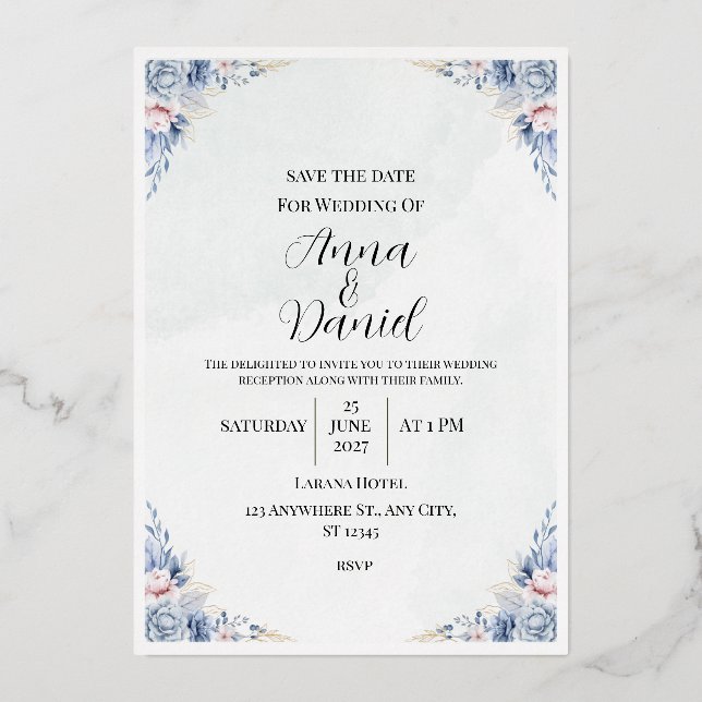 Wedding Invitation card (Front)