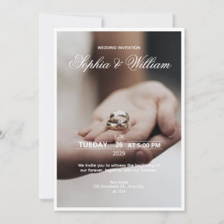 Wedding Invitation card