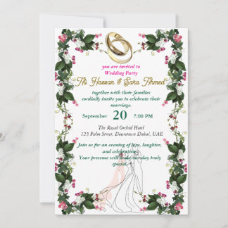 wedding invitation card