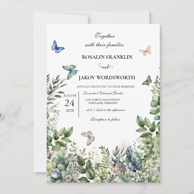 wedding Invitation card (Front)
