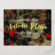 Wedding invitation card set