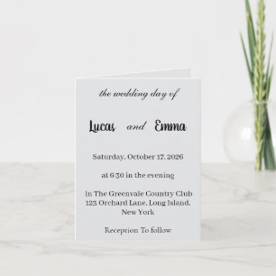 wedding invitation cards