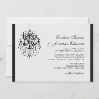 Wedding Invitation | Chandelier |lgr