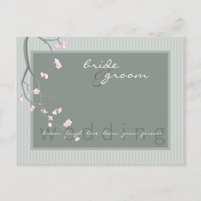 WEDDING INVITATION :: cherry blossom (Front)