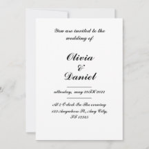 wedding Invitation,classic wedding invitation,