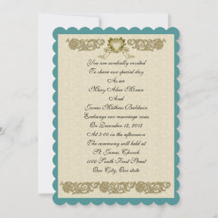 Wedding Invitation custom colour