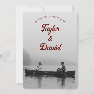 Wedding Invitation Custom Photo