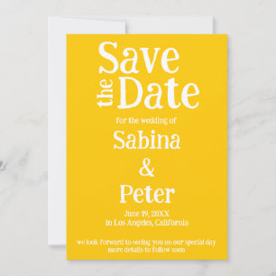 Wedding Invitation Custom Photo SAVE the DATE Card