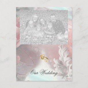 Wedding Invitation Customisable Postcard