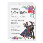 Wedding Invitation Day of Dead Fiesta 